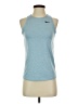 Nike 100% Polyester Blue Active Tank Size XS - photo 1