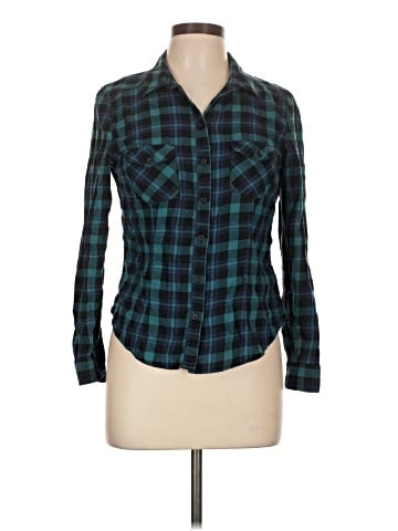 Divided by H&M Long Sleeve Button-Down Shirt (view 1)