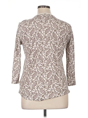 Chaps 3/4 Sleeve Blouse (view 2)