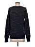Stella & Dot Chevron-herringbone Blue Pullover Sweater Size S - photo 2