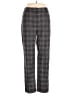 Theory Plaid Gray Wool Pants Size 12 - photo 1