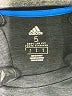 Adidas 100% Polyester Black Gray Active T-Shirt Size 5 - photo 3