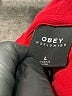 Obey Floral Red Pullover Hoodie Size L - photo 7