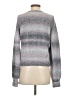 Aqua Metallic Silver Pullover Sweater Size S - photo 2