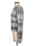 Aqua Metallic Silver Pullover Sweater Size S - photo 5
