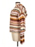CLEO + WOLF Stripes Tan Pullover Sweater Size M - photo 5