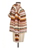 CLEO + WOLF Stripes Tan Pullover Sweater Size M - photo 4