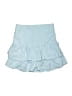 Shein Solid Blue Casual Skirt Size S - photo 1
