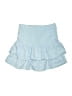 Shein Solid Blue Casual Skirt Size S - photo 2