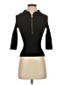Assorted Brands Black 3/4 Sleeve Top Size 1 - photo 1