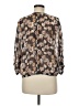 Hinge Brown 3/4 Sleeve Blouse Size M - photo 2