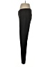 Ecru Solid Black Dress Pants Size 8 - photo 5