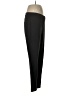 Ecru Solid Black Dress Pants Size 8 - photo 4