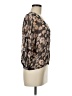 Hinge Brown 3/4 Sleeve Blouse Size M - photo 4