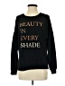 Zoe+Liv Graphic Black Pullover Sweater Size S - photo 1