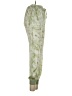 Out From Under 100% Polyester Tie-dye Green Casual Pants Size XS - photo 4