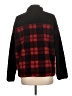 Seven7 100% Polyester Plaid Black Pullover Sweater Size L - photo 2