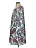 Honeyme Paisley Teal Casual Dress Size S - photo 5