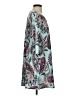 Honeyme Paisley Teal Casual Dress Size S - photo 4