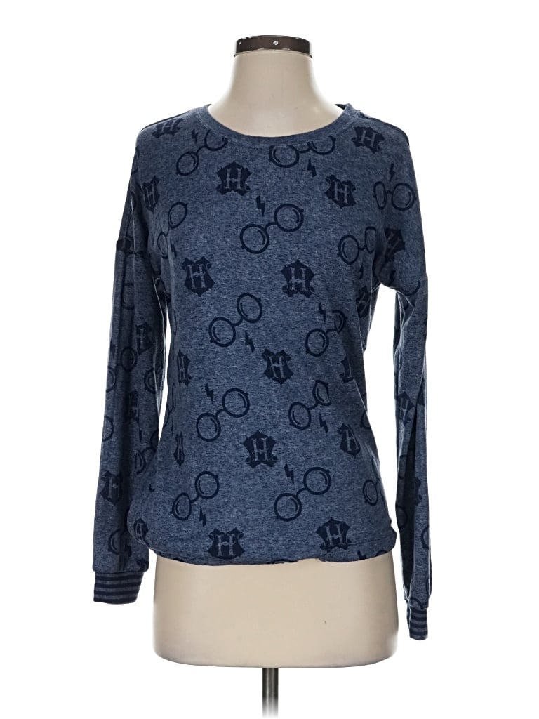 Pre-owned Harry Potter Long Sleeve T-shirt In Blue