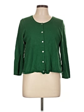 Knitted & Knotted 3/4 Sleeve Button-Down Shirt (view 1)