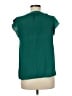 Maison d' Amelie 100% Polyester Green Sleeveless Blouse Size M - photo 2