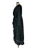 Boohoo Polka Dots Black Casual Dress Size 14 - photo 5