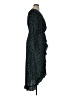 Boohoo Polka Dots Black Casual Dress Size 14 - photo 4