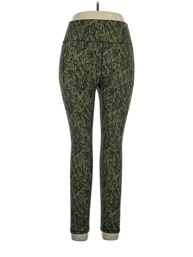 Pre-owned Calia Active Pants In Green