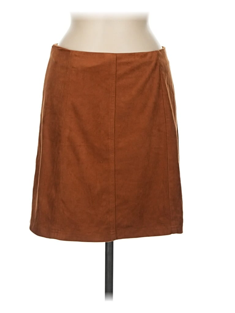 Pre-owned Mi Ami Casual Skirt In Brown