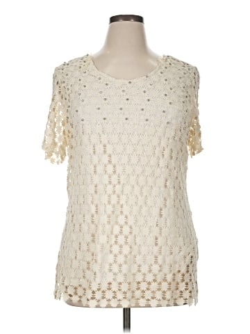 DressBarn Short Sleeve Blouse (view 1)