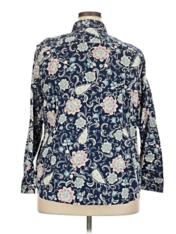 Chaps Long Sleeve Blouse (view 2)