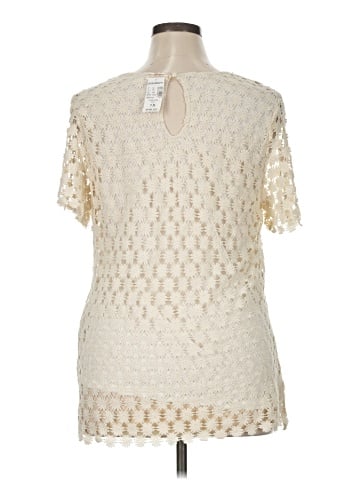 DressBarn Short Sleeve Blouse (view 2)