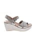 Kork-Ease Gray Silver Wedges Size 10 - photo 1