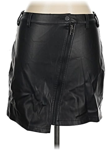 Dear John Faux Leather Skirt (view 1)