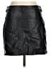 Dear John 100% Polyester Black Faux Leather Skirt Size 28 waist - photo 2