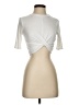 HASHTTAG intrend Ivory Short Sleeve Turtleneck Size S - photo 1