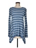 Cache 100% Rayon Blue Long Sleeve T-Shirt Size M - photo 1