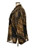 Fashion Bug 100% Polyester Animal Print Gold Long Sleeve Blouse Size 22 - photo 5
