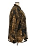 Fashion Bug 100% Polyester Animal Print Gold Long Sleeve Blouse Size 22 - photo 4
