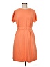 Unbranded Solid Orange Casual Dress Size M - photo 1