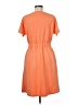 Unbranded Solid Orange Casual Dress Size M - photo 2