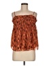 Nine West 100% Polyester Orange Sleeveless Blouse Size M - photo 1