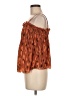 Nine West 100% Polyester Orange Sleeveless Blouse Size M - photo 5