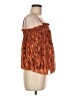 Nine West 100% Polyester Orange Sleeveless Blouse Size M - photo 4
