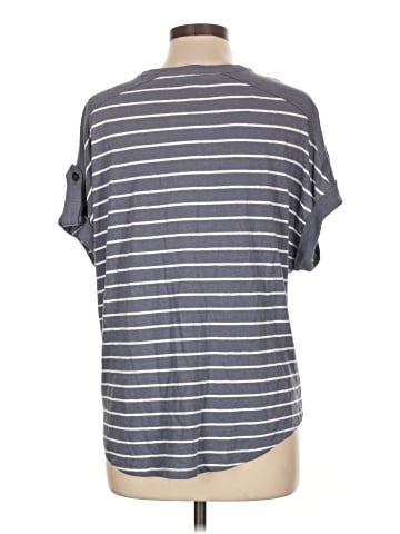 Cable & Gauge Short Sleeve Blouse (view 2)