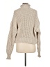 H&M Solid Tan Turtleneck Sweater Size M - photo 2
