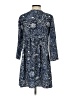 Assorted Brands 100% Polyester Paisley Blue Casual Dress Size S - photo 2