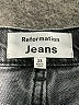 Reformation Jeans Chevron-herringbone Black Jeans Size 23 waist - photo 7