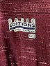 Basic Editions Burgundy 3/4 Sleeve T-Shirt Size L - photo 7